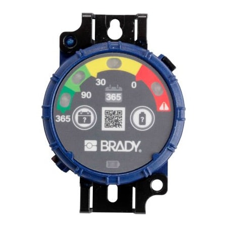 Brady Brady 150744 Brady Inspection Timer, 365 Day, 10 Pack, LED Lights, ABS Plastic, Blue 150744